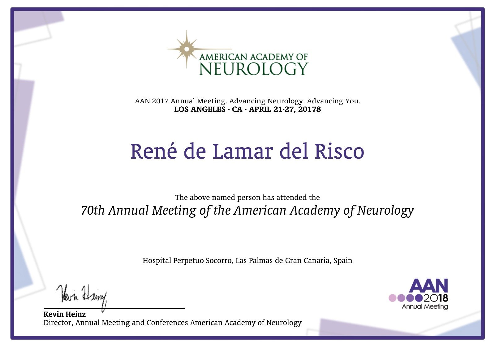 Neurología AAN 2018
